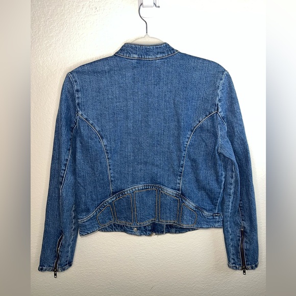 We The Free Fast Lane Denim Moto - Picture 12 of 15